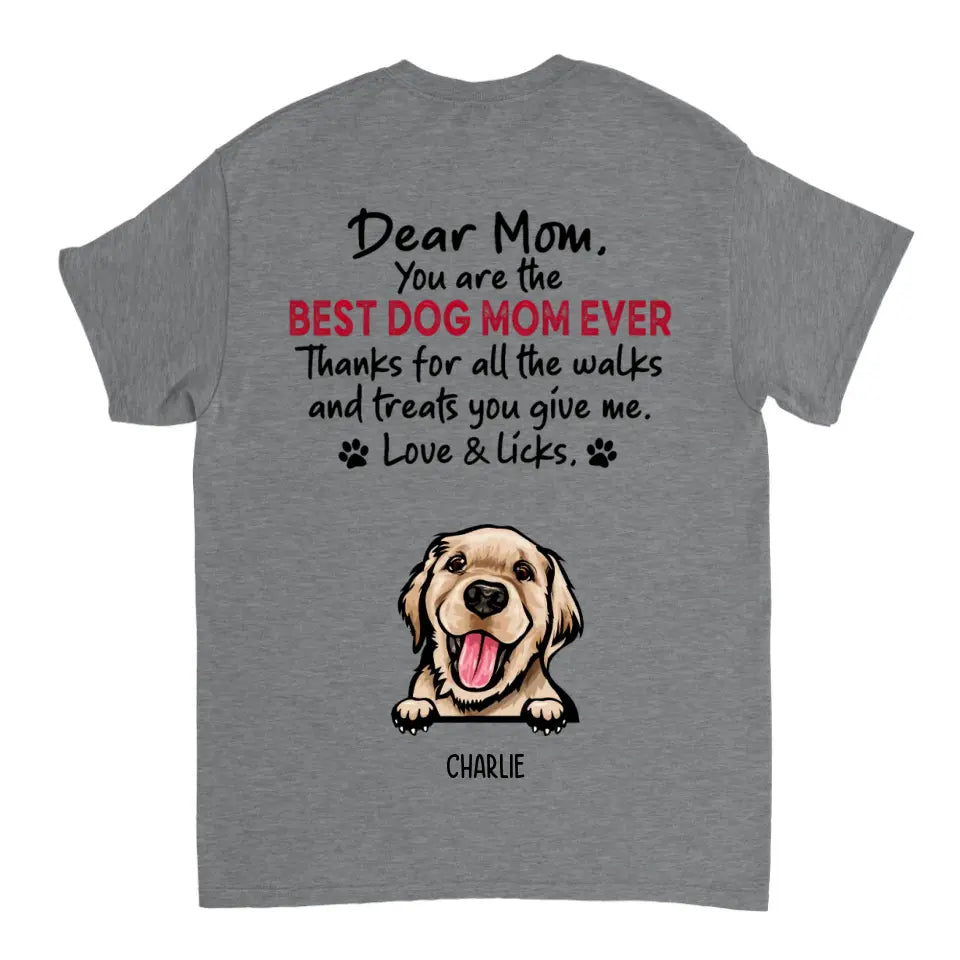 Thank You Walk And Treat - Personalisiertes Unisex T-Shirt, Sweatshirt, Hoodie - Geschenke für Hundeliebhaber