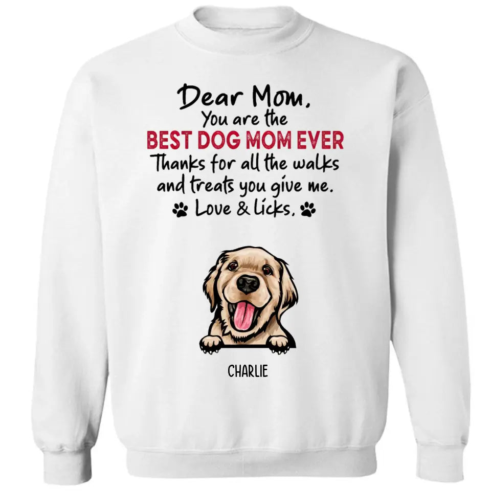 Thank You Walk And Treat - Personalisiertes Unisex T-Shirt, Sweatshirt, Hoodie - Geschenke für Hundeliebhaber