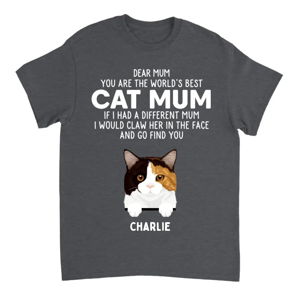 Querido papá, eres el mejor - Camiseta personalizada, camiseta, sudadera con capucha - Regalos para amantes de los gatos