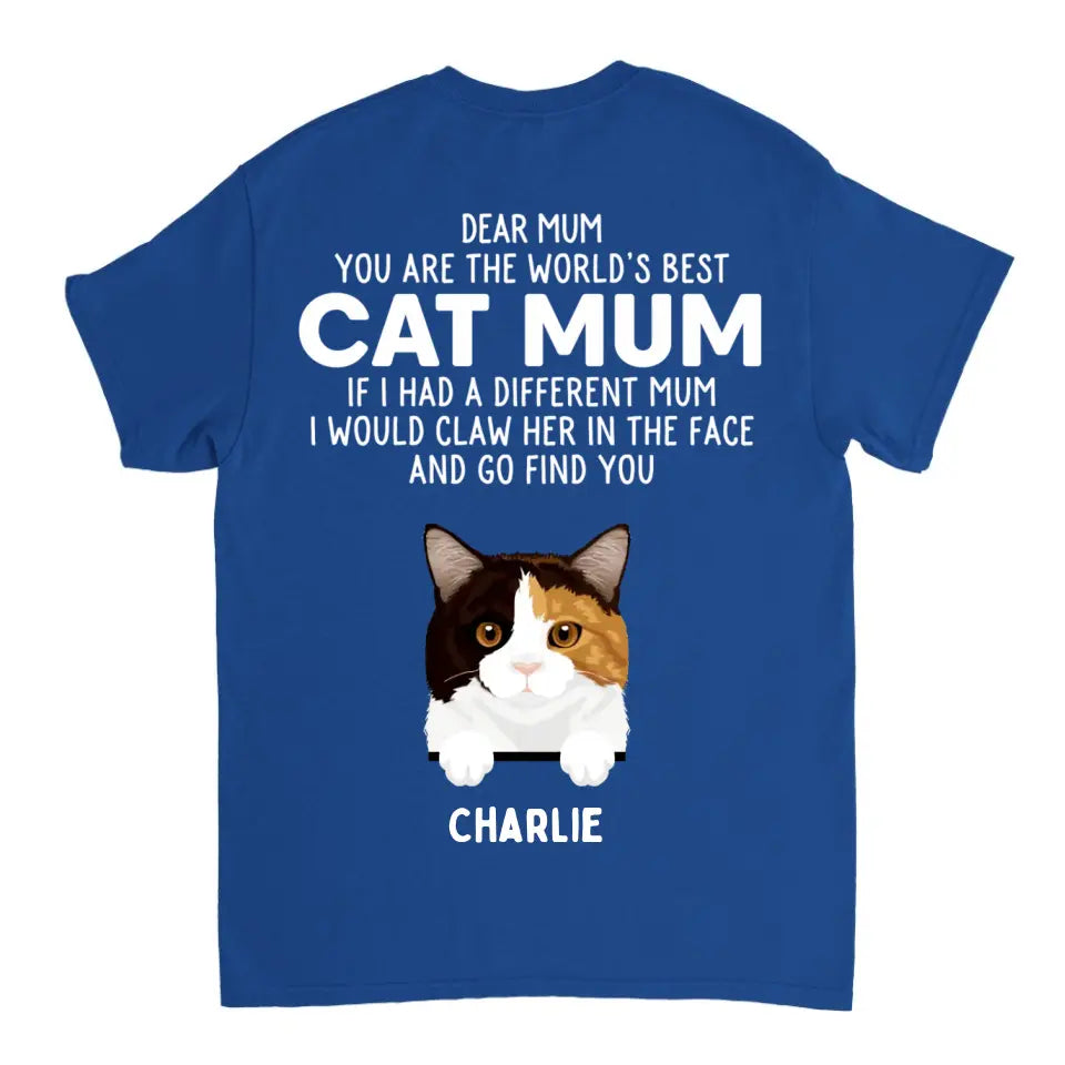 Querido papá, eres el mejor - Camiseta personalizada, camiseta, sudadera con capucha - Regalos para amantes de los gatos