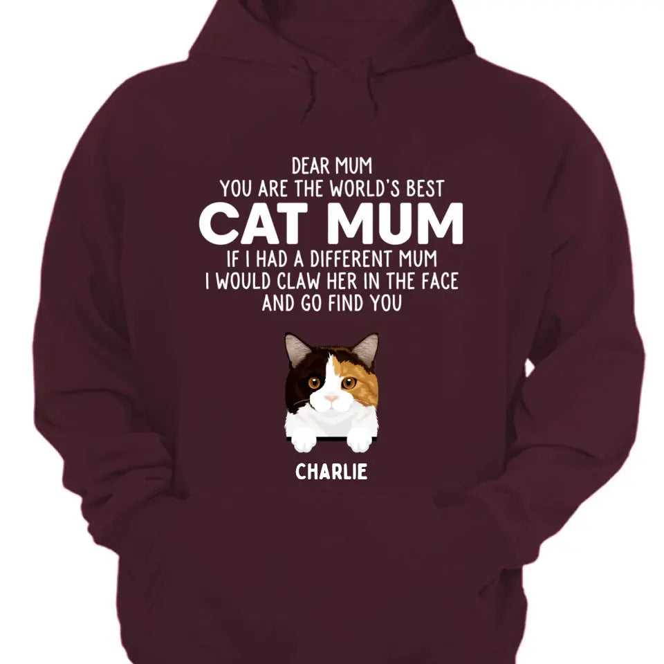 Querido papá, eres el mejor - Camiseta personalizada, camiseta, sudadera con capucha - Regalos para amantes de los gatos