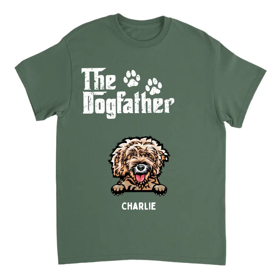 The Dog Father, Mother - Personalized Custom T-shirt, Sweatshirt, Hoodie - Gifts For Dog Lovers