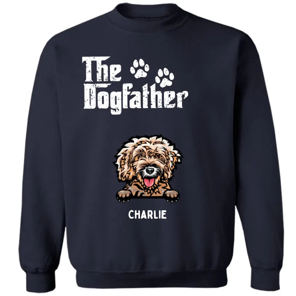 The Dog Father, Mother - Personalized Custom T-shirt, Sweatshirt, Hoodie - Gifts For Dog Lovers