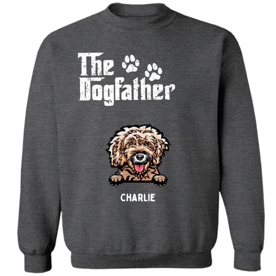 The Dog Father, Mother - Personalized Custom T-shirt, Sweatshirt, Hoodie - Gifts For Dog Lovers