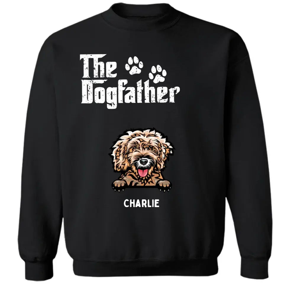 The Dog Father, Mother - Personalized Custom T-shirt, Sweatshirt, Hoodie - Gifts For Dog Lovers