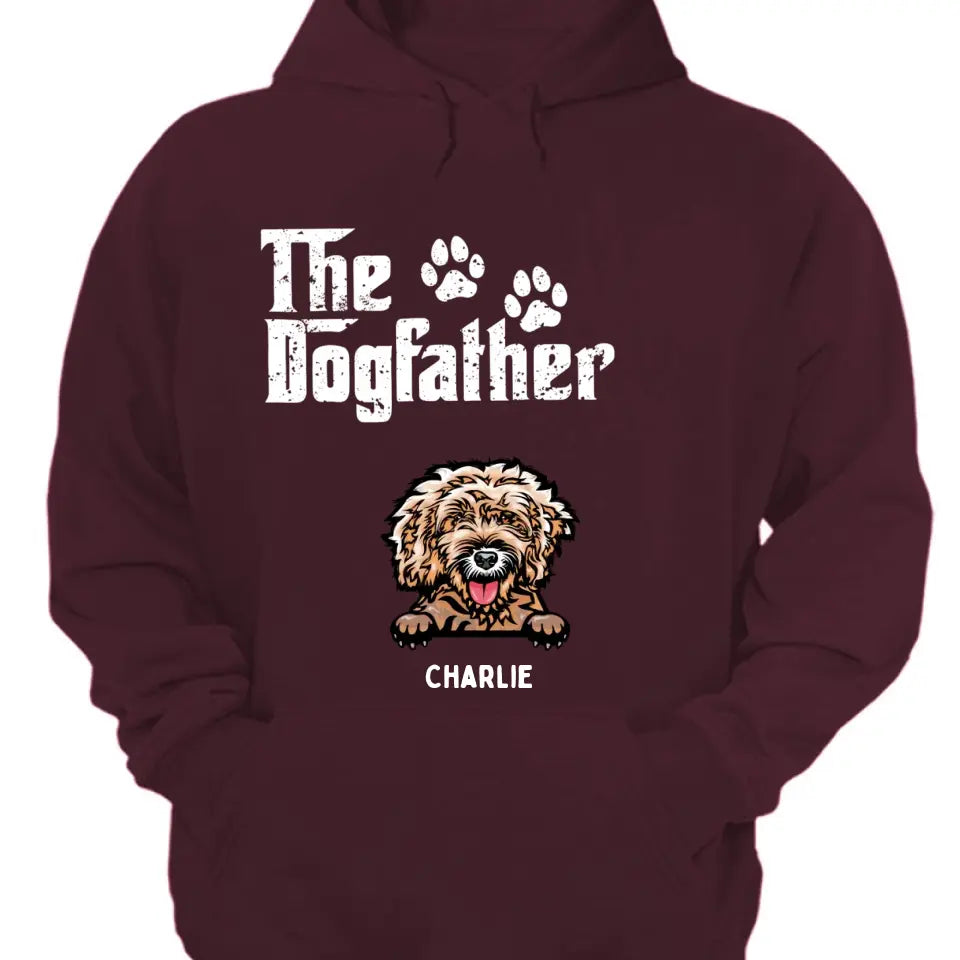 The Dog Father, Mother - Personalized Custom T-shirt, Sweatshirt, Hoodie - Gifts For Dog Lovers
