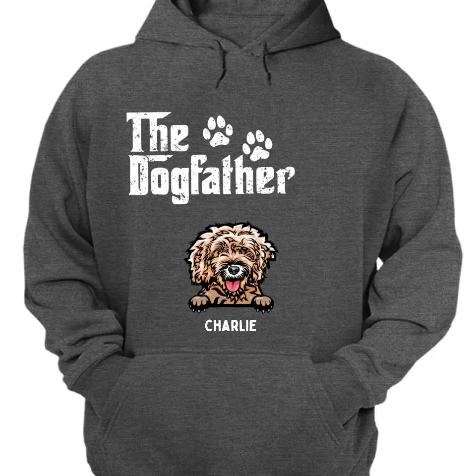 The Dog Father, Mother - Personalized Custom T-shirt, Sweatshirt, Hoodie - Gifts For Dog Lovers