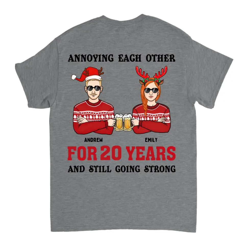 Molesto el uno para el otro - Camiseta unisex personalizada, sudadera, sudadera con capucha - Regalo de Navidad para pareja