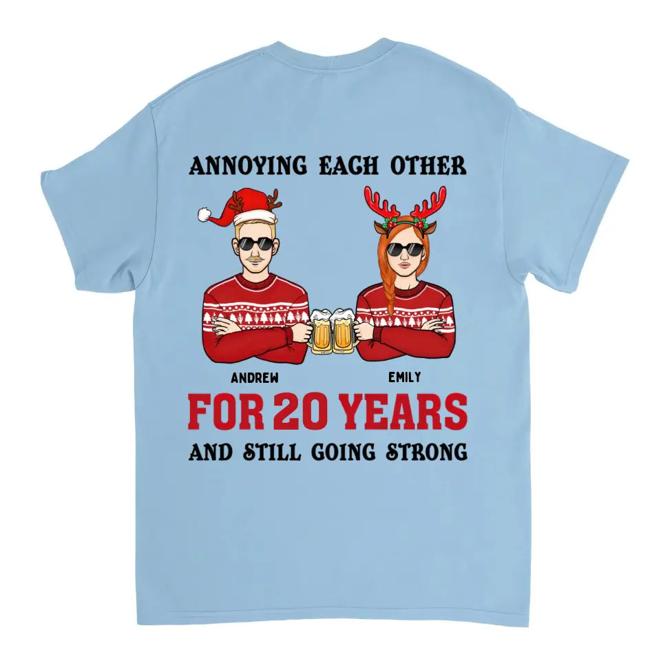 Molesto el uno para el otro - Camiseta unisex personalizada, sudadera, sudadera con capucha - Regalo de Navidad para pareja