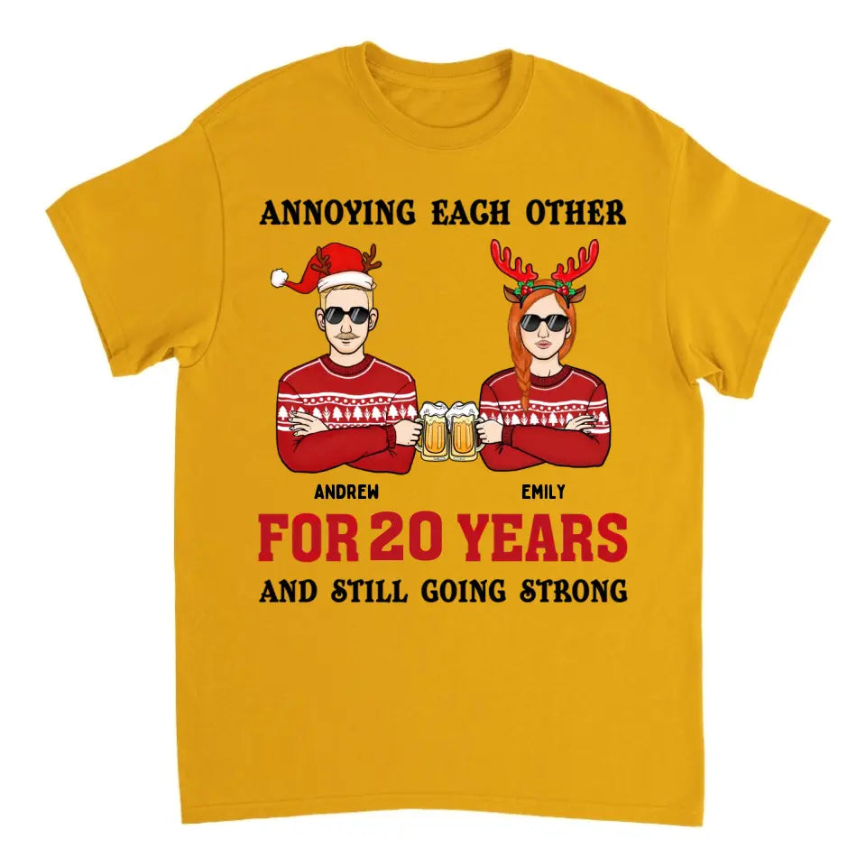 Molesto el uno para el otro - Camiseta unisex personalizada, sudadera, sudadera con capucha - Regalo de Navidad para pareja