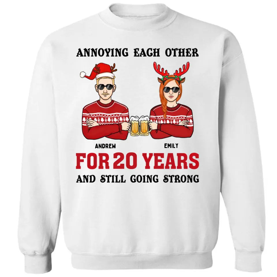 Molesto el uno para el otro - Camiseta unisex personalizada, sudadera, sudadera con capucha - Regalo de Navidad para pareja
