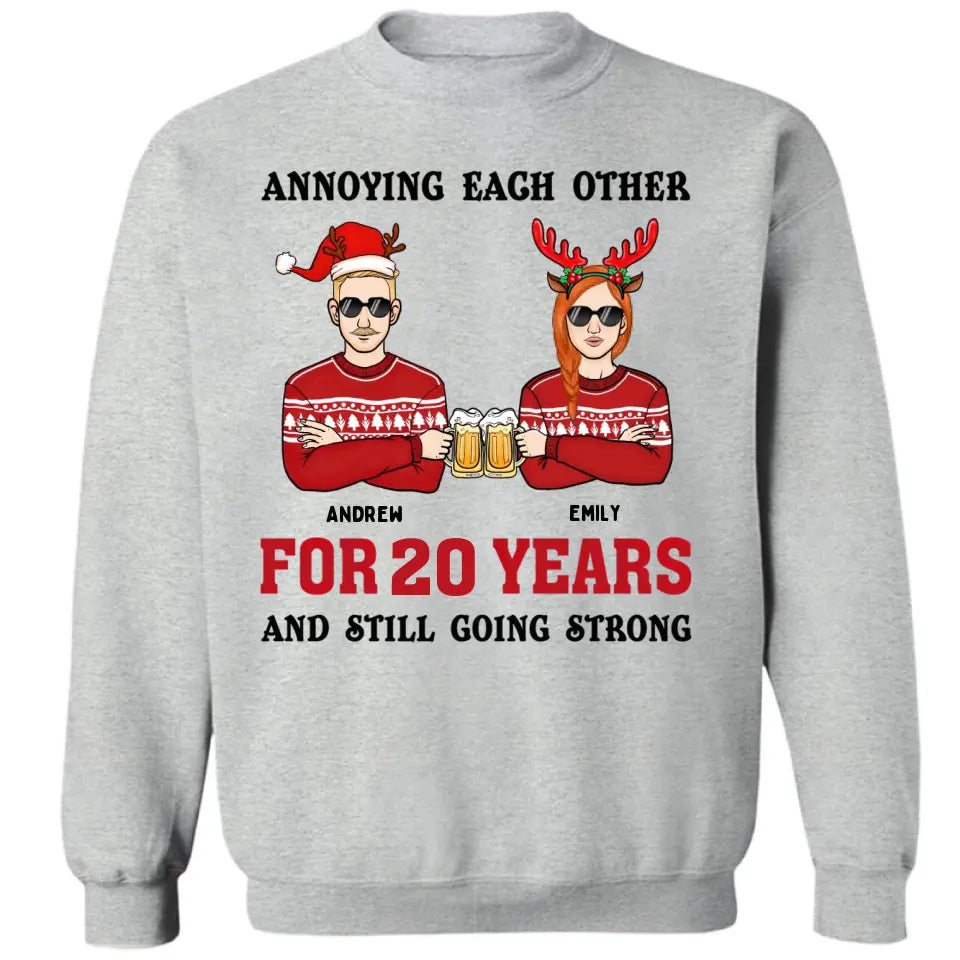 Molesto el uno para el otro - Camiseta unisex personalizada, sudadera, sudadera con capucha - Regalo de Navidad para pareja