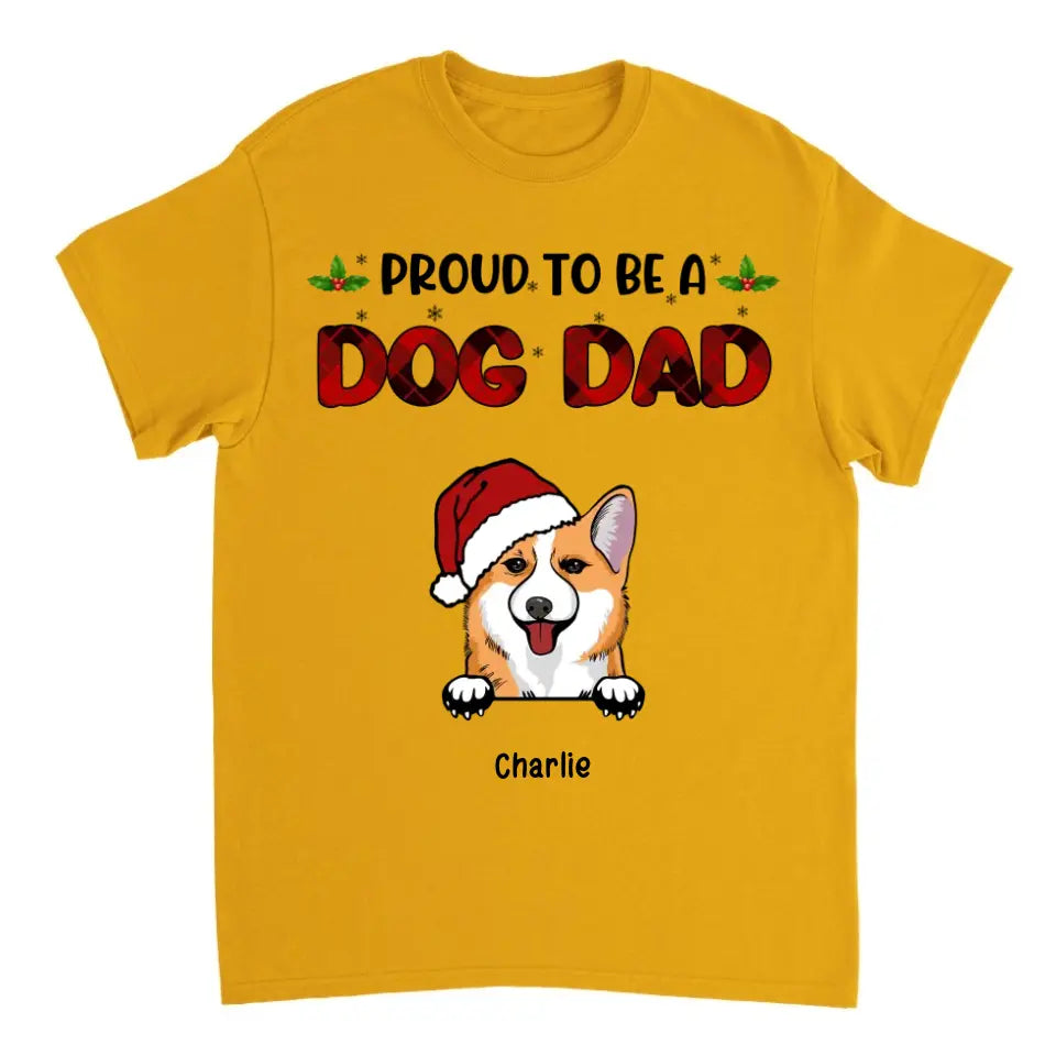 Stolz darauf, eine Hundemama zu sein – personalisiertes Unisex-T-Shirt, Kapuzenpullover, Sweatshirt – Weihnachtsgeschenk für Hundeliebhaber, Haustierliebhaber