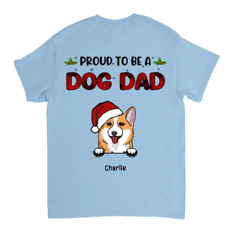 Orgulloso de ser una mamá de perro - Camiseta unisex personalizada, sudadera con capucha, sudadera - Regalo de Navidad para amantes de los perros, amantes de las mascotas