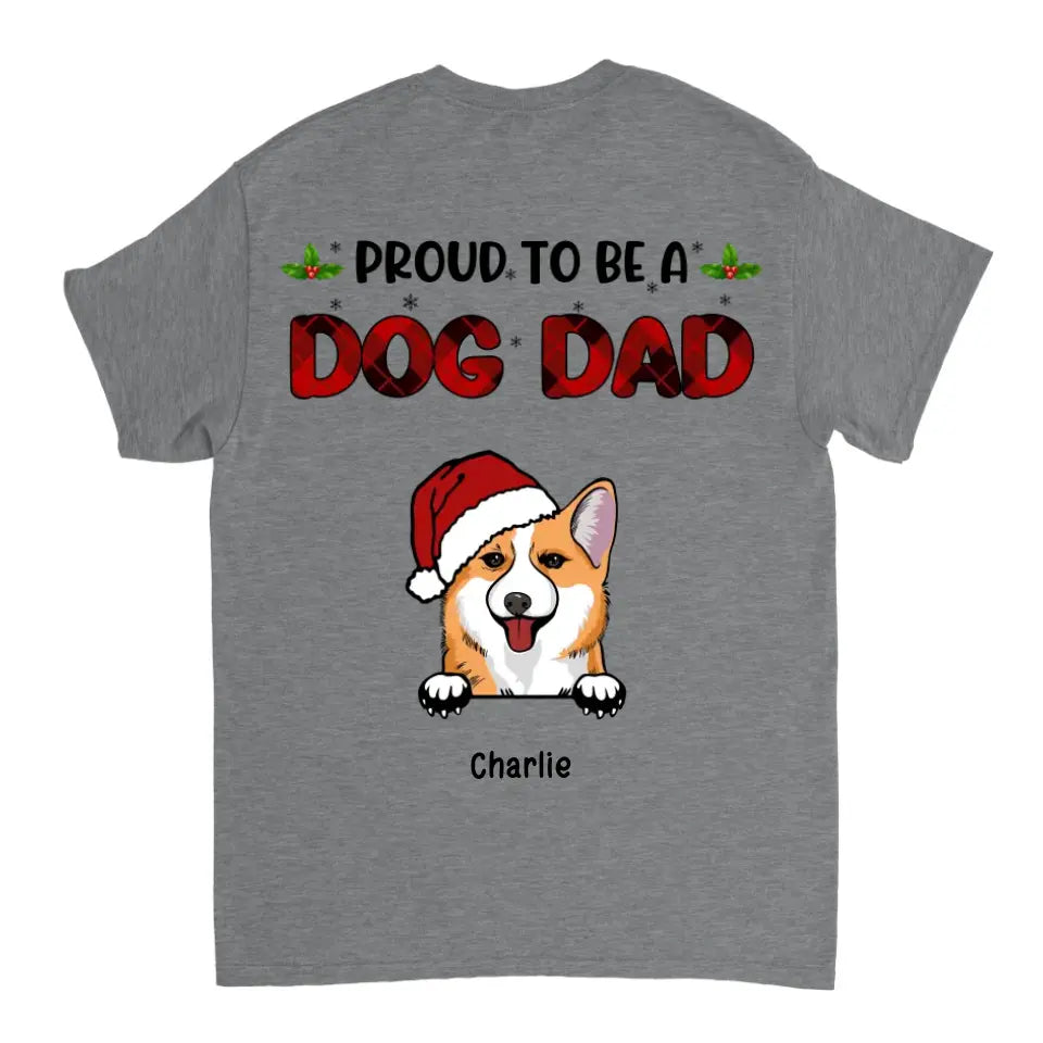 Stolz darauf, eine Hundemama zu sein – personalisiertes Unisex-T-Shirt, Kapuzenpullover, Sweatshirt – Weihnachtsgeschenk für Hundeliebhaber, Haustierliebhaber