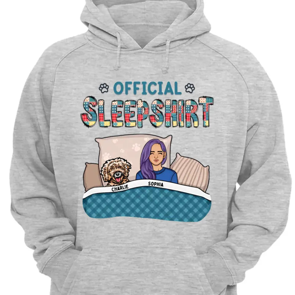 Official Sleepshirt Shirt - Personalized Unisex T-shirt, Sweatshirt, Hoodie - Christmas Gift For Pet Lovers