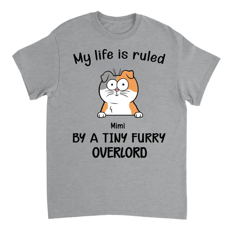 Ruled By Pets - Personalized Custom Unisex T-Shirt