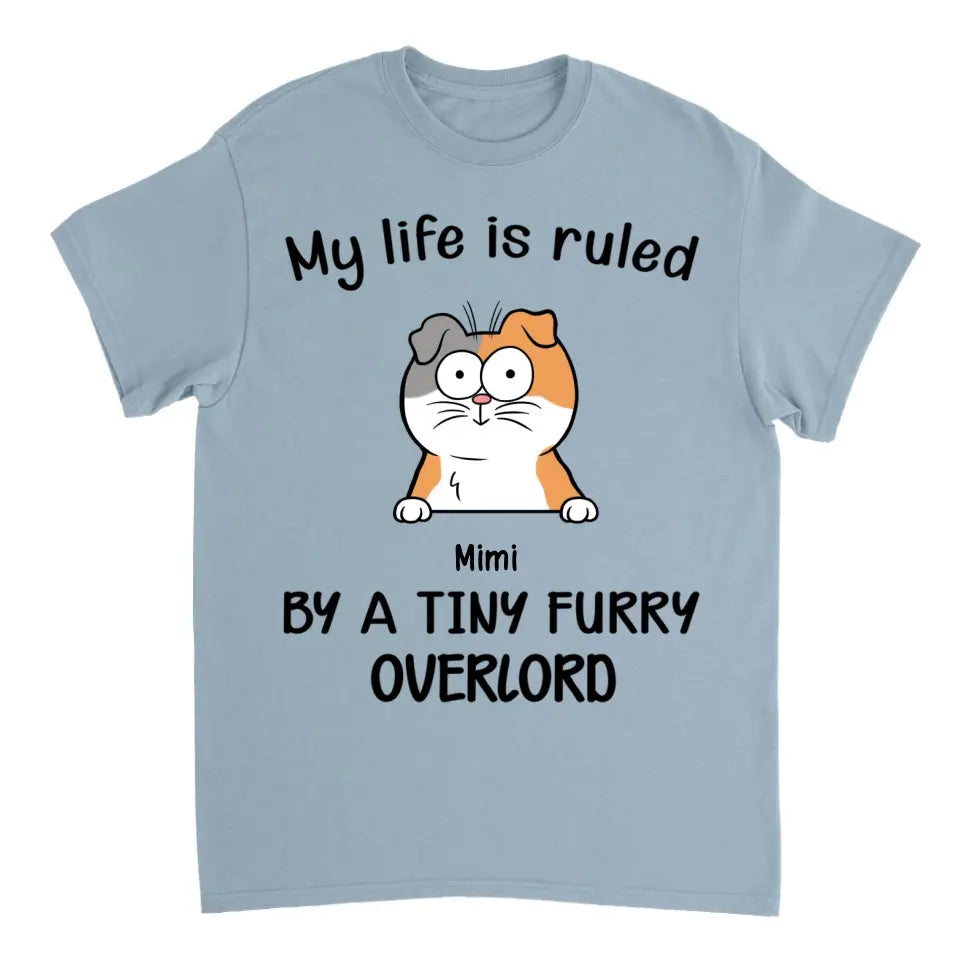 Ruled By Pets - Personalized Custom Unisex T-Shirt