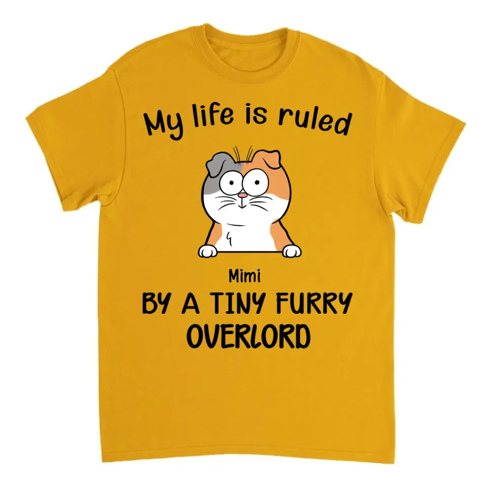 Ruled By Pets - Personalized Custom Unisex T-Shirt