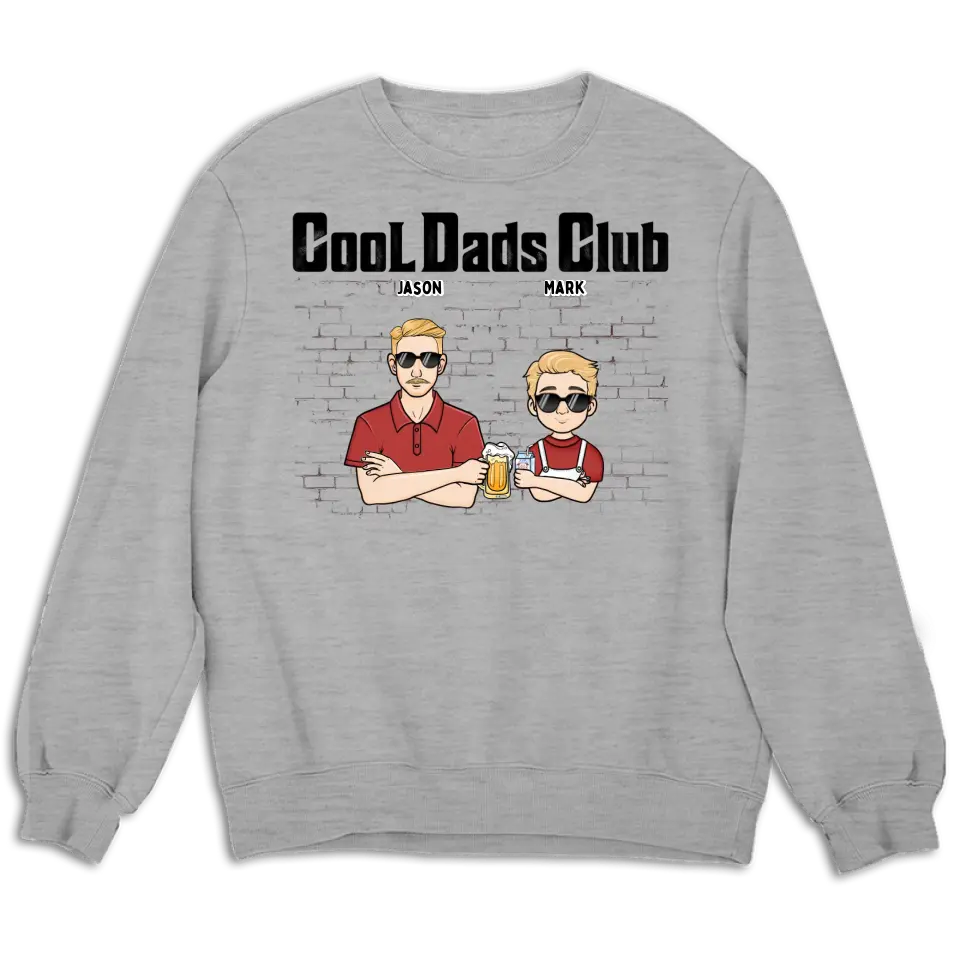 Cool Dads Club - Gift For Dad - Personalized T Shirt, Sweatshirt, Hoodie