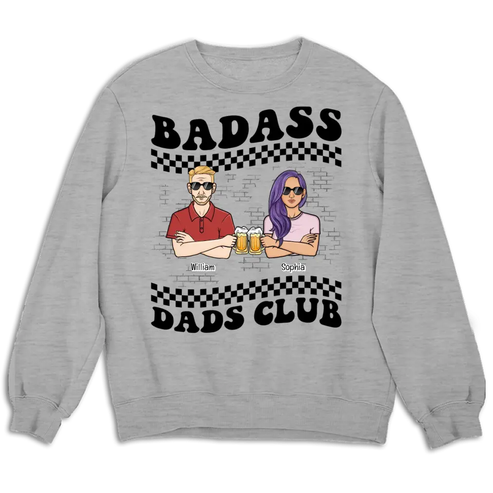 Dads Club - Gift For Father, Dad - Personalized T Shirt, Sweatshirt, Hoodie
