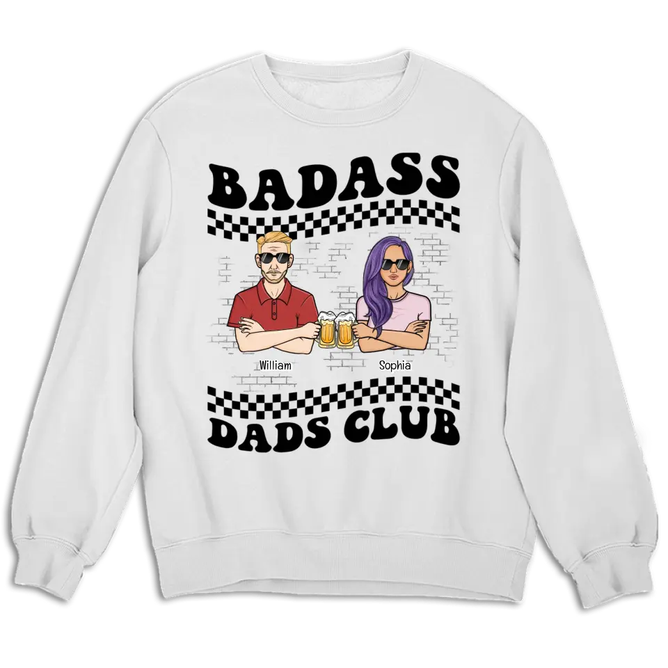 Dads Club - Gift For Father, Dad - Personalized T Shirt, Sweatshirt, Hoodie