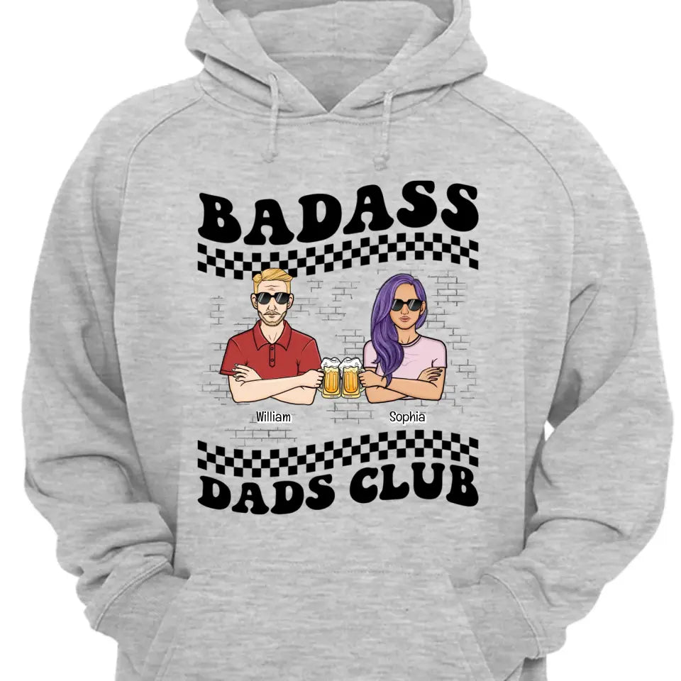 Dads Club - Gift For Father, Dad - Personalized T Shirt, Sweatshirt, Hoodie