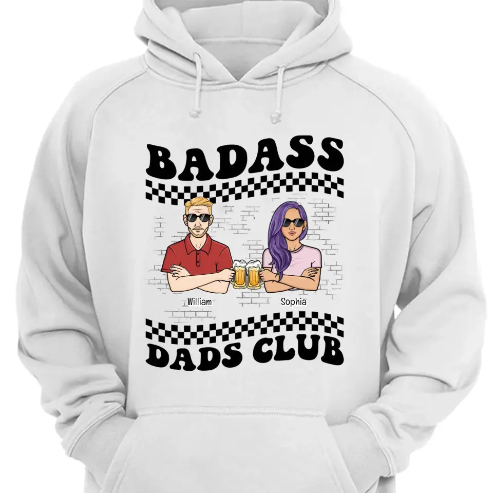 Dads Club - Gift For Father, Dad - Personalized T Shirt, Sweatshirt, Hoodie