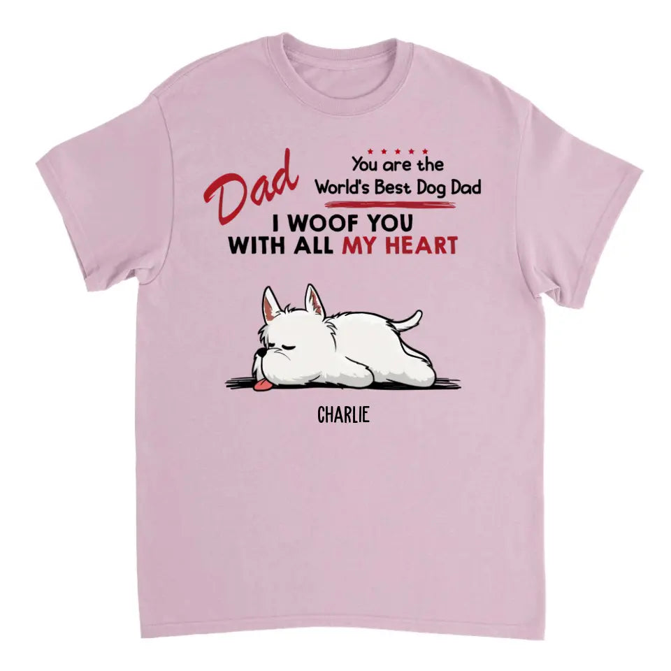 Woof All Heart - Personalized Custom Unisex T-Shirt, Sweatshirt, Hoodie
