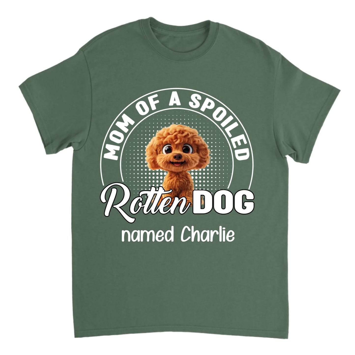Spoiled Rotten Dog Mom And Dad - Personalized Unisex T-shirt, Sweatshirt, Hoodie