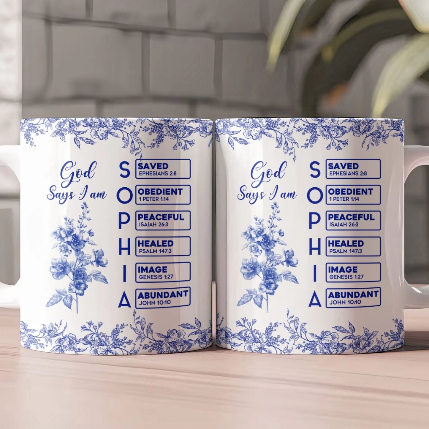 God-Says-I-Am-Name-Letter-In-Bible-Birth-Flower-Toile-De-Jouy-Style-Personalized-Mug_2_4