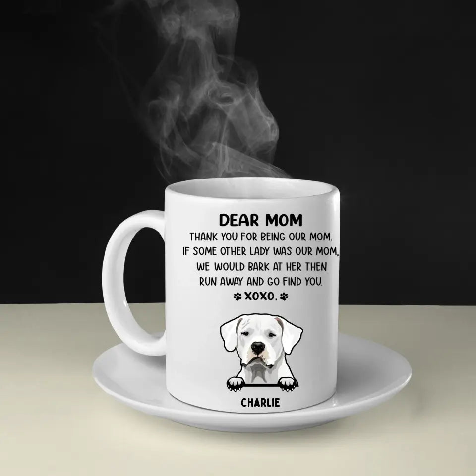 Liebe Mama – personalisierte individuelle Tasse – Geschenke für Hunde- und Katzenliebhaber