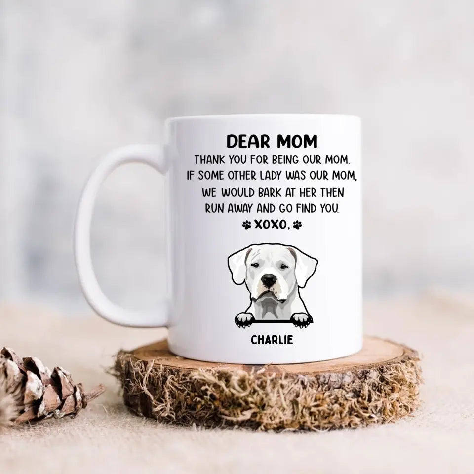Liebe Mama – personalisierte individuelle Tasse – Geschenke für Hunde- und Katzenliebhaber