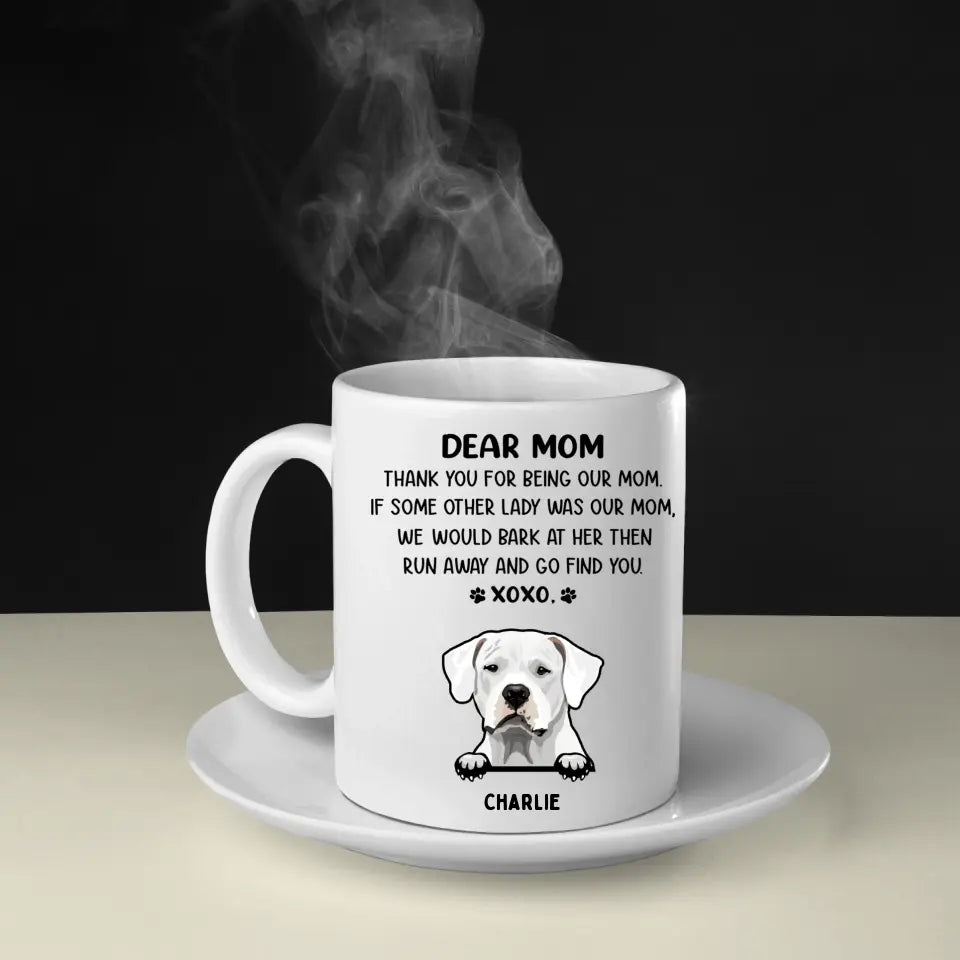 Liebe Mama – personalisierte individuelle Tasse – Geschenke für Hunde- und Katzenliebhaber