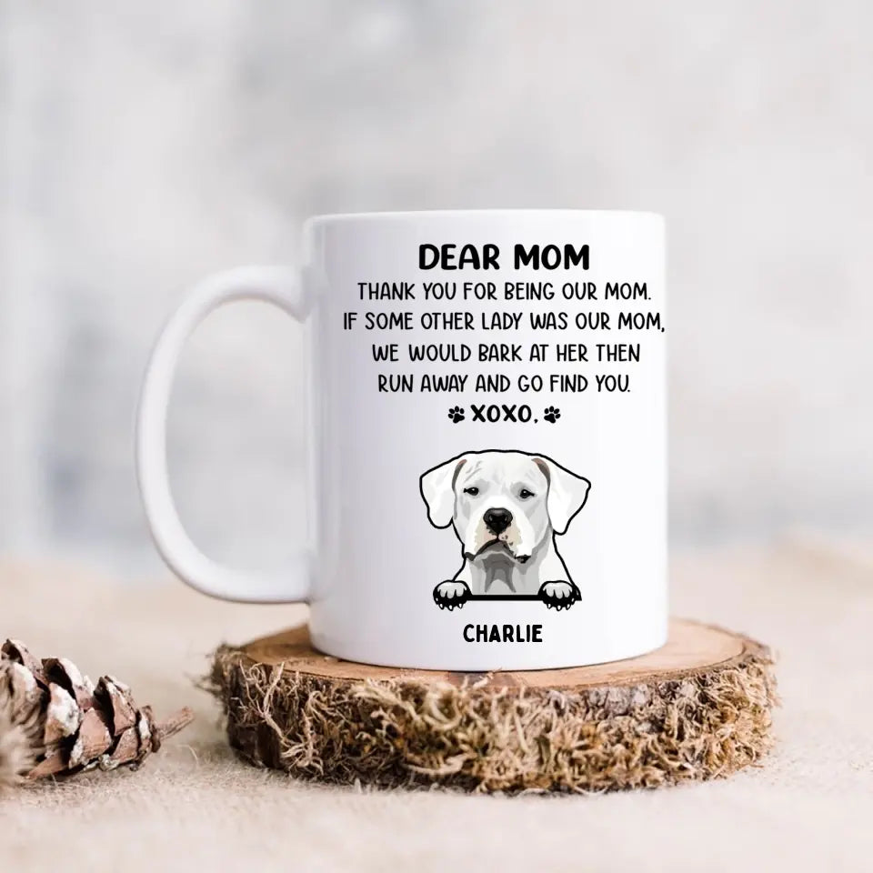 Liebe Mama – personalisierte individuelle Tasse – Geschenke für Hunde- und Katzenliebhaber