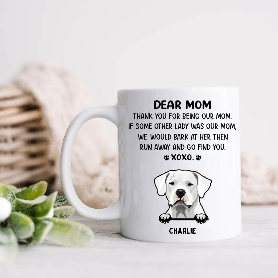Liebe Mama – personalisierte individuelle Tasse – Geschenke für Hunde- und Katzenliebhaber