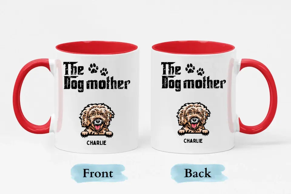 Der Hundevater – personalisierte Tasse mit individuellem Akzent – Geschenke für Hundeliebhaber