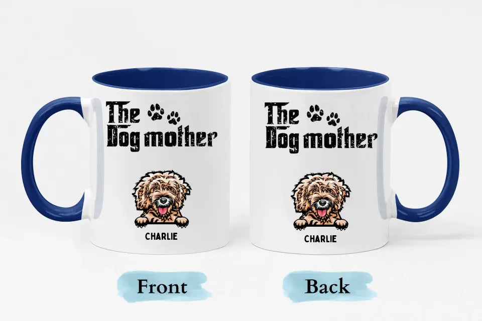 Der Hundevater – personalisierte Tasse mit individuellem Akzent – Geschenke für Hundeliebhaber