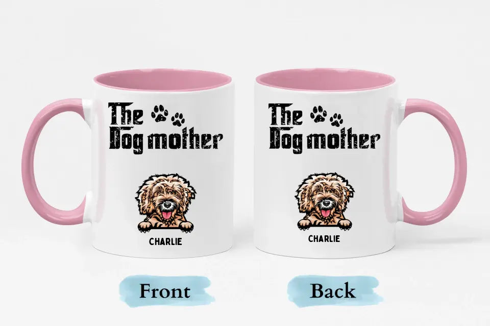 Der Hundevater – personalisierte Tasse mit individuellem Akzent – Geschenke für Hundeliebhaber