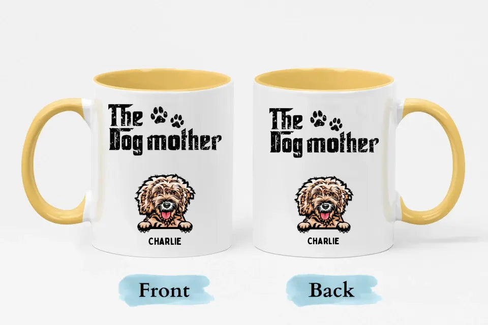 Der Hundevater – personalisierte Tasse mit individuellem Akzent – Geschenke für Hundeliebhaber