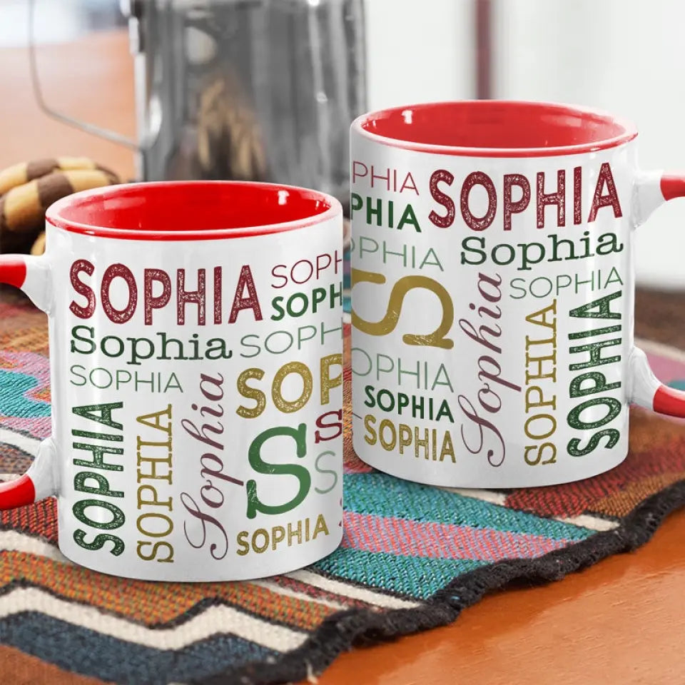 Cálidos deseos para el ambiente navideño - Tazas decorativas personalizadas - Regalo de Navidad para un miembro de la familia