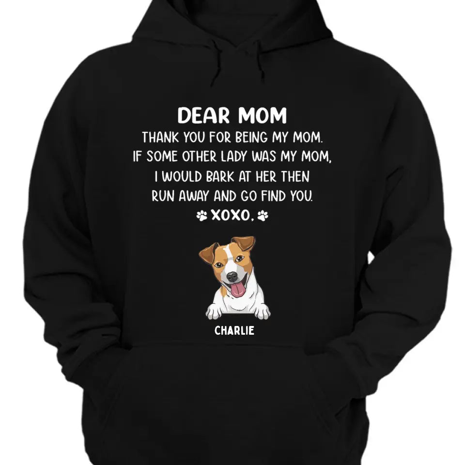 Liebe Mama - Personalisiertes individuelles Unisex T-Shirt, Sweatshirt, Hoodie - Geschenke für Hunde- und Katzenliebhaber 