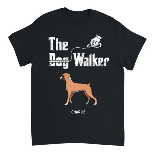 The Dog Walker - Camiseta, sudadera, sudadera con capucha unisex personalizada - Regalo para amantes de las mascotas 