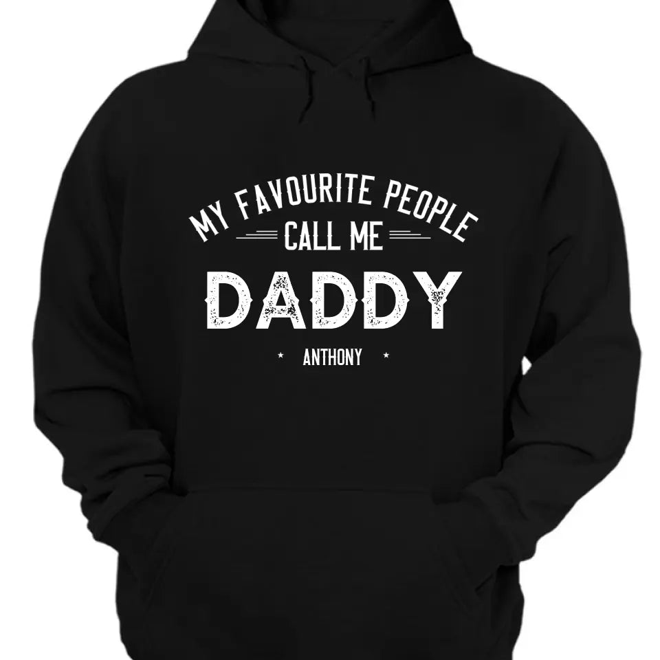 My Favourite People Call Me Mama - Family Personalized Custom Unisex T-shirt, Hoodie, Sweatshirt - Father's Day, Birthday Gift For Mom