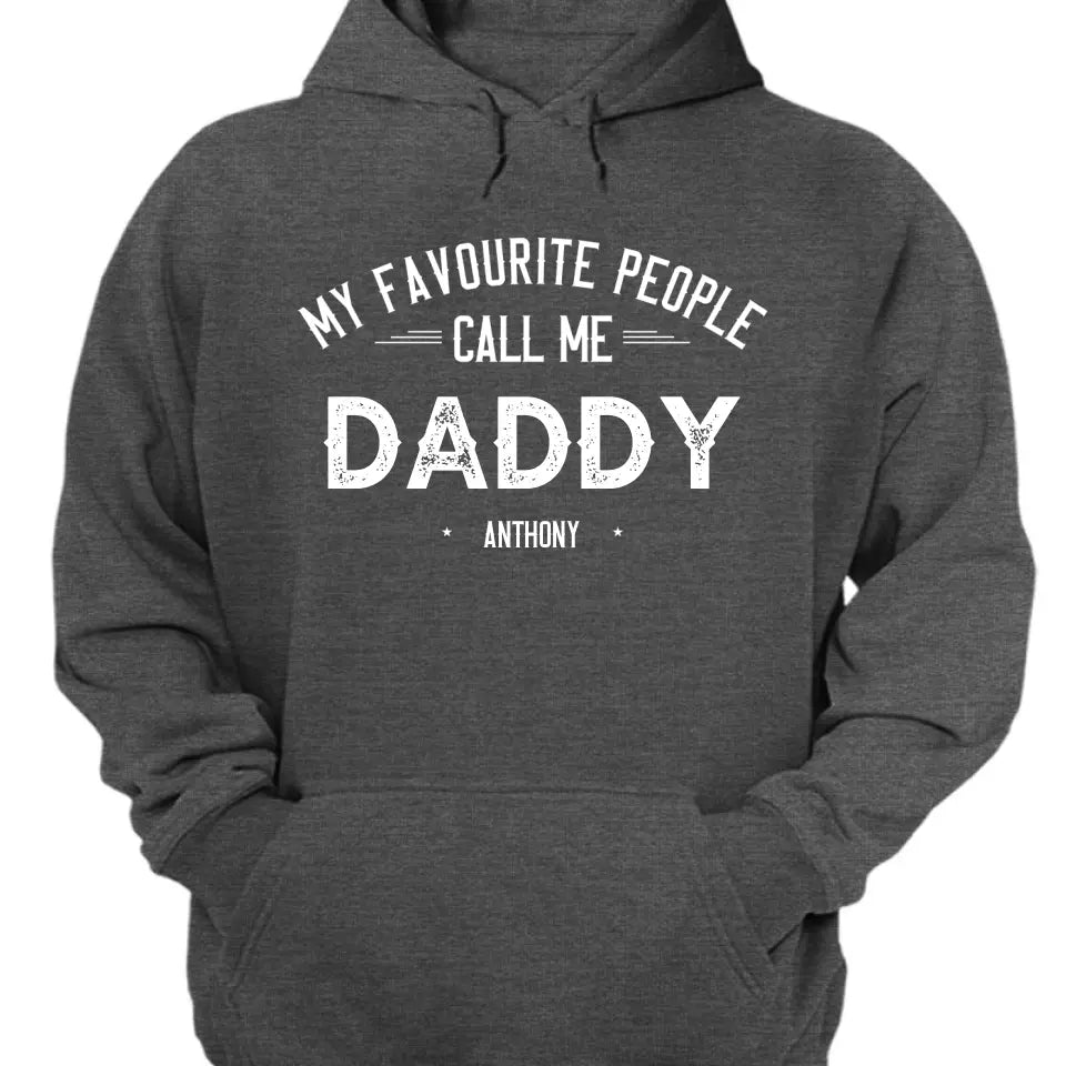 My Favourite People Call Me Mama - Family Personalized Custom Unisex T-shirt, Hoodie, Sweatshirt - Father's Day, Birthday Gift For Mom