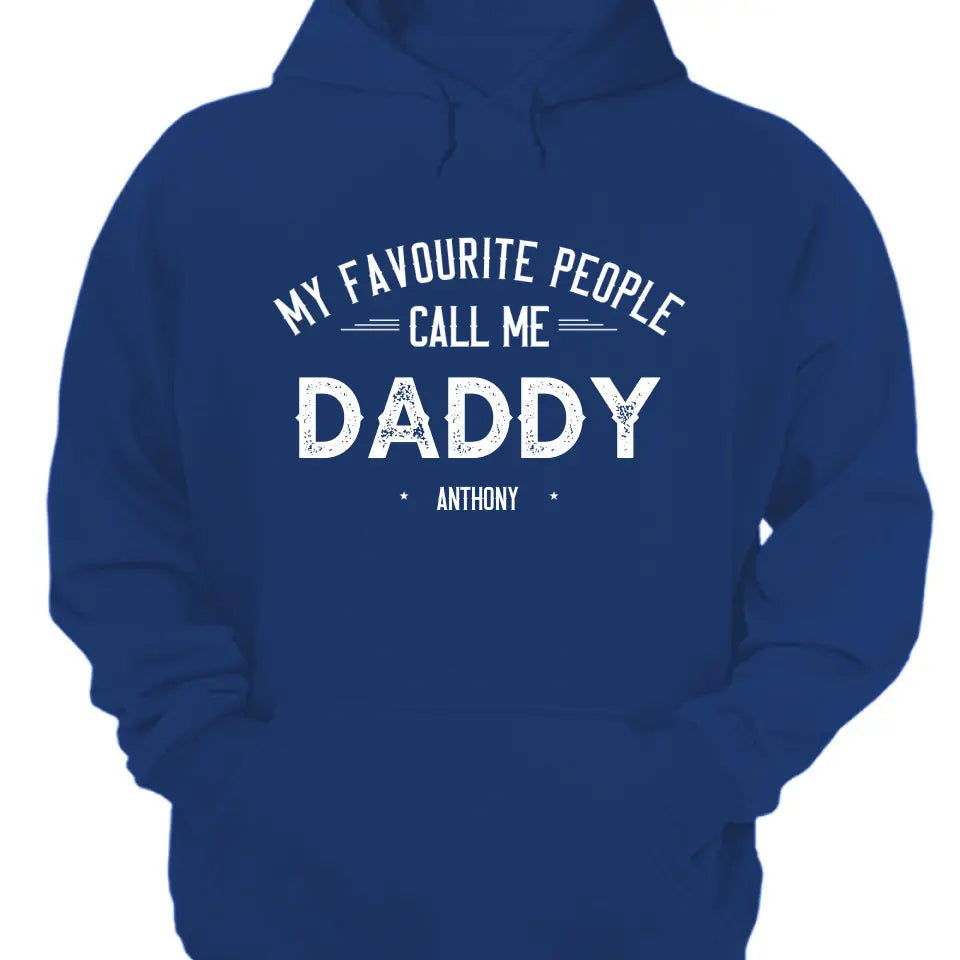 My Favourite People Call Me Mama - Family Personalized Custom Unisex T-shirt, Hoodie, Sweatshirt - Father's Day, Birthday Gift For Mom