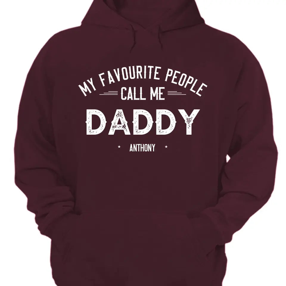 My Favourite People Call Me Mama - Family Personalized Custom Unisex T-shirt, Hoodie, Sweatshirt - Father's Day, Birthday Gift For Mom