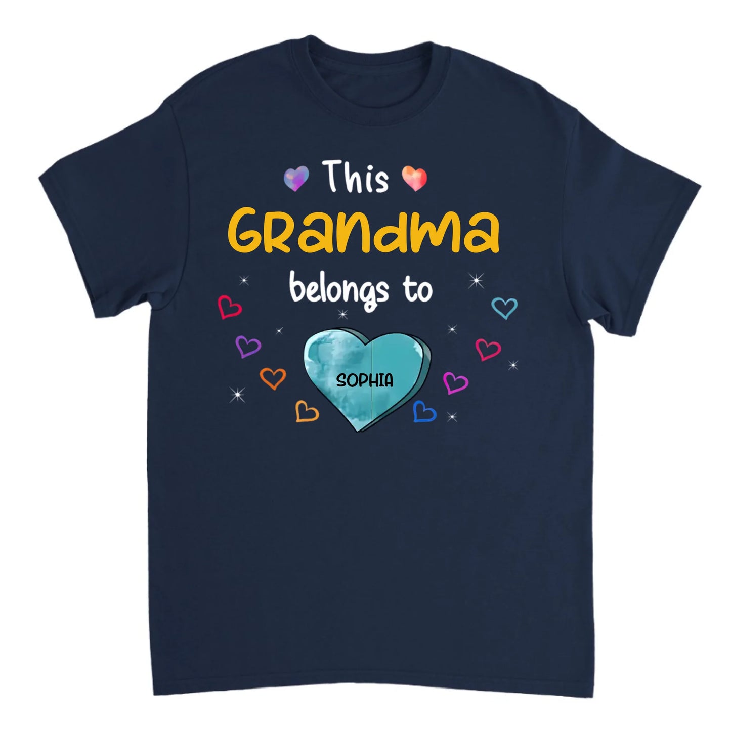 Personalized This Grandma Belongs To Sweet Heart - Mother's Day Gift, Gift For Mom, Grandma