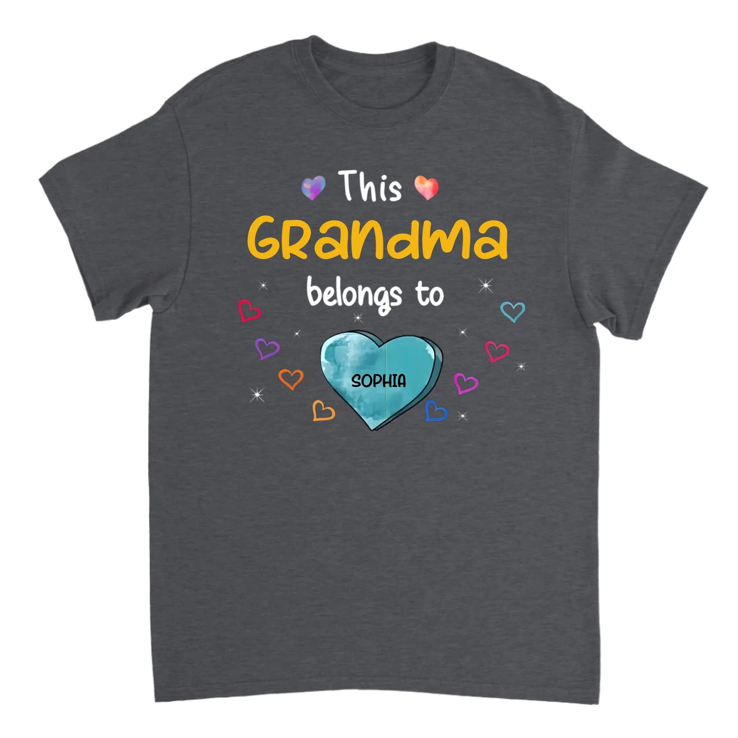 Personalized This Grandma Belongs To Sweet Heart - Mother's Day Gift, Gift For Mom, Grandma