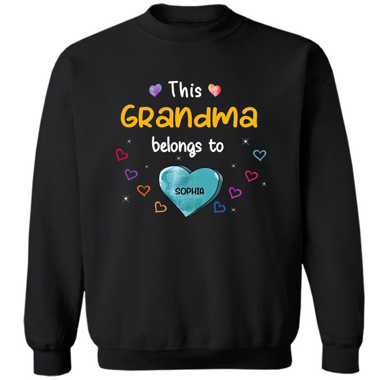 Personalized This Grandma Belongs To Sweet Heart - Mother's Day Gift, Gift For Mom, Grandma